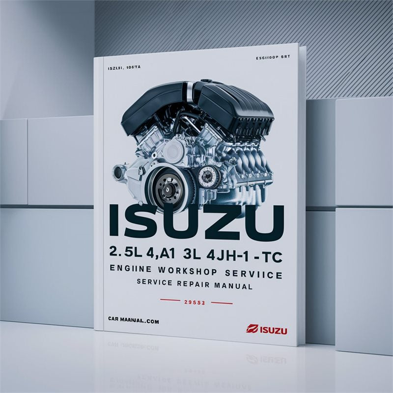 Isuzu T Series 2.5l 4ja1 3.0l 4JH1-TC Engine Service Repair Workshop Manual PDF