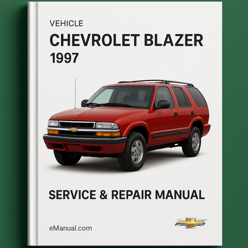 1997 Chevrolet Blazer Service & Repair Manual Software