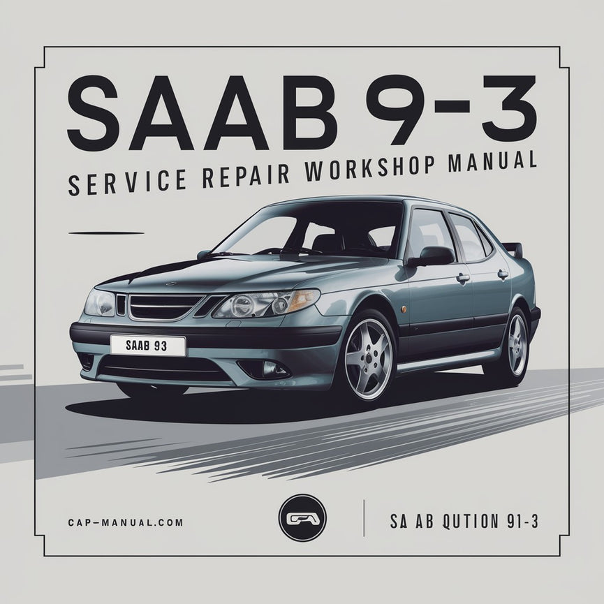 Saab 9 3 2004-2011 Service-Reparatur-Werkstatthandbuch