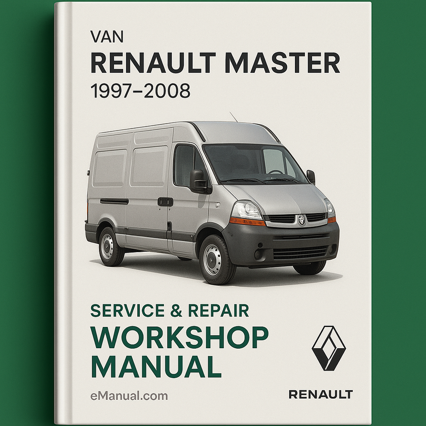 Renault Master Van 1997-2008 Service Repair Workshop Manual