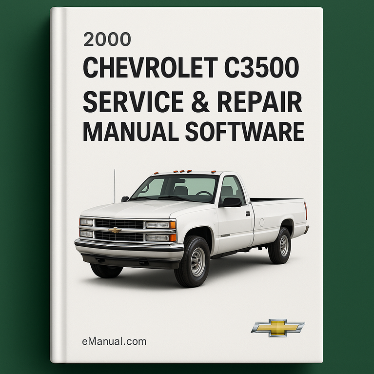 2000 Chevrolet C3500 Service & Repair Manual Software