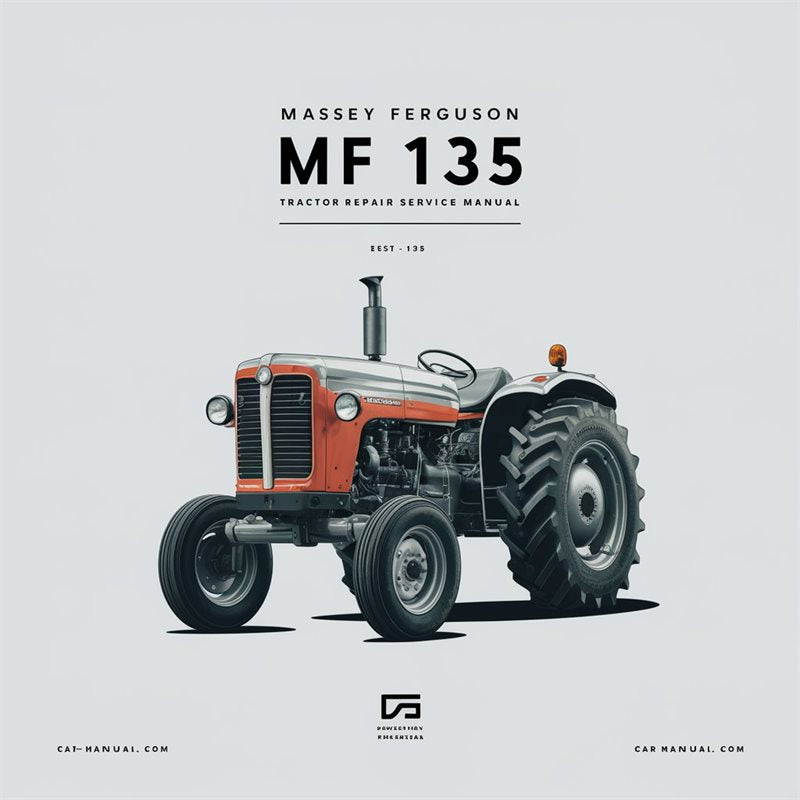 Massey Ferguson MF 135 MF135 Tractor Service Repair Workshop Manual PDF