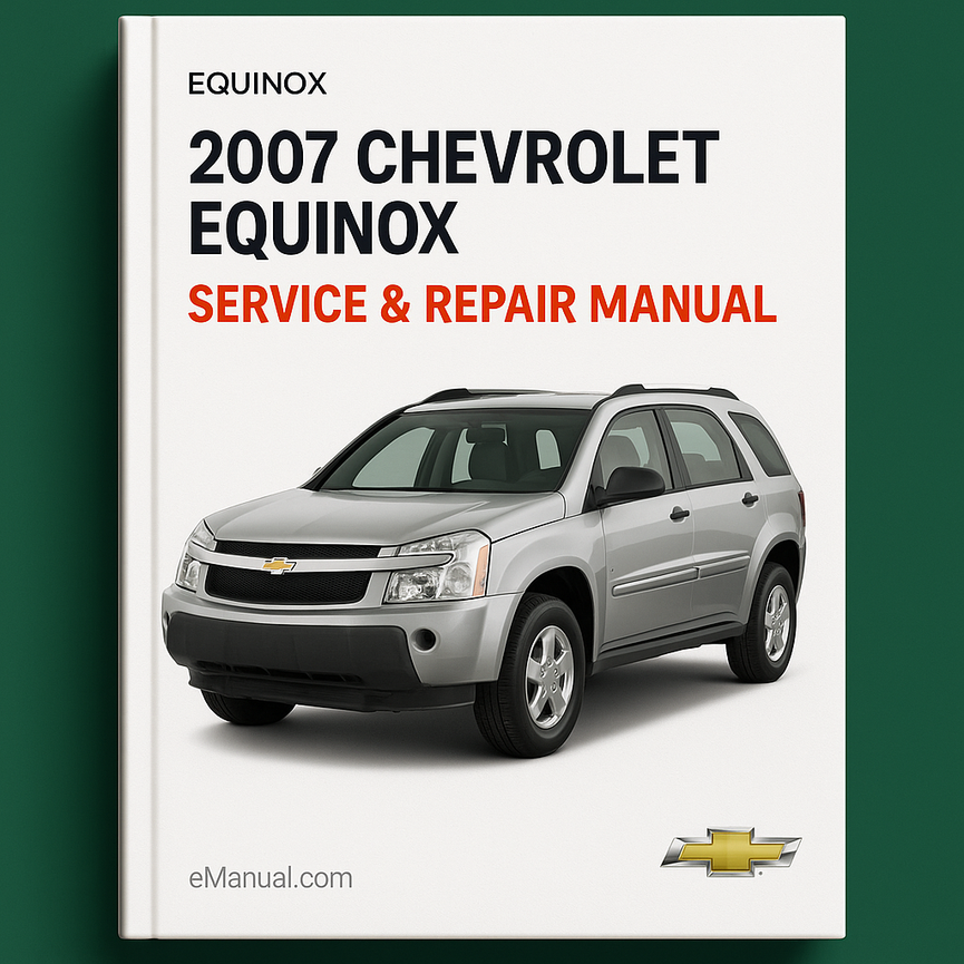 2007 Chevrolet Equinox Service- und Reparaturhandbuch-Software
