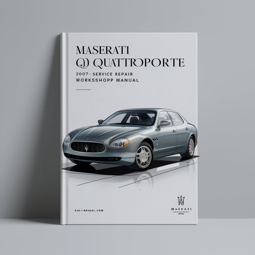 Maserati QP Quattroporte 2006-2007 Service- und Reparaturhandbuch