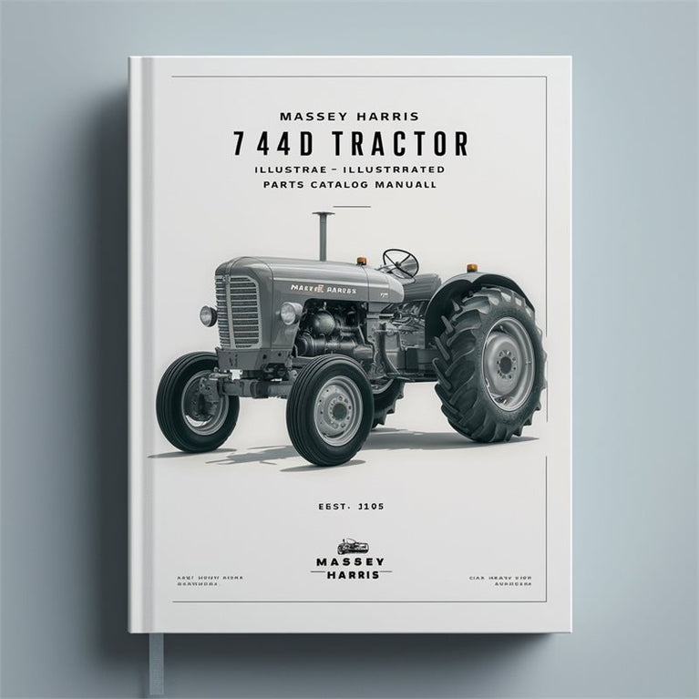 Massey Harris 744D Tractor Illustrated -improved Parts Catalog PDF
