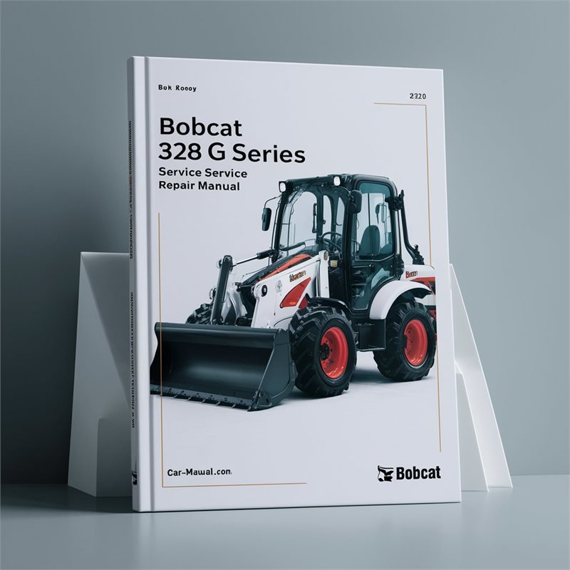 Bobcat 325 328 G Series Excavator Service Repair Workshop Manual PDF