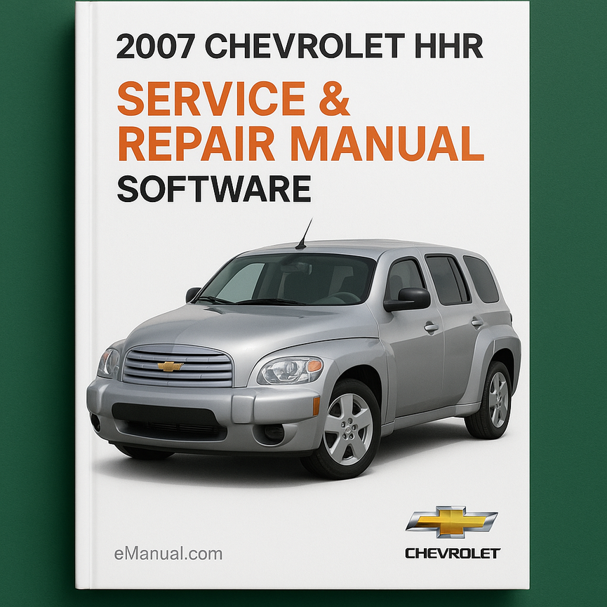 2007 Chevrolet HHR Service- und Reparaturhandbuch-Software