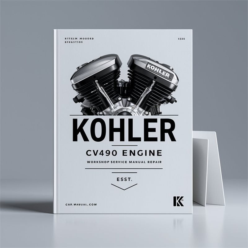 Kohler Command Pro Models CV490 Engine Service Repair Workshop Manual PDF