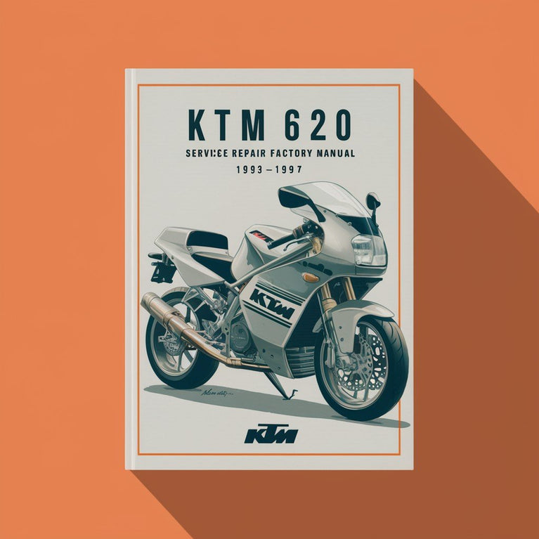 KTM 620 1993-1997 Service- und Reparaturhandbuch des Herstellers