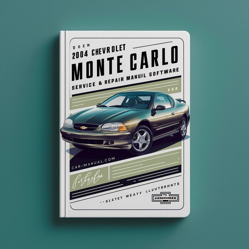 2004 Chevrolet Monte Carlo Service- und Reparaturhandbuch-Software