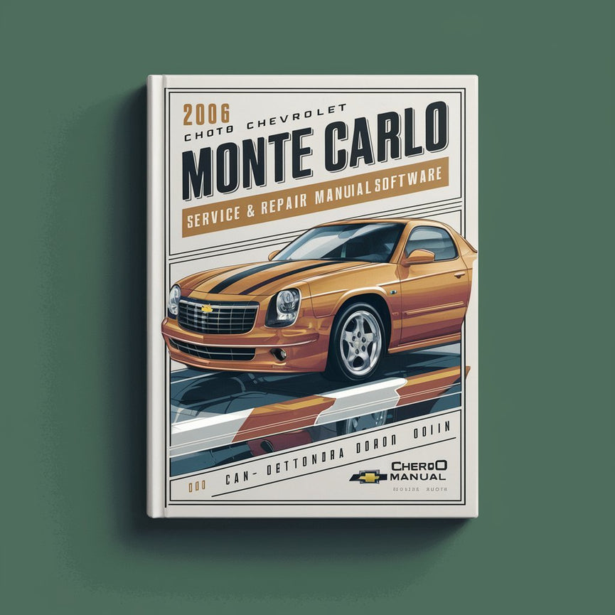 2006 Chevrolet Monte Carlo Service- und Reparaturhandbuch-Software