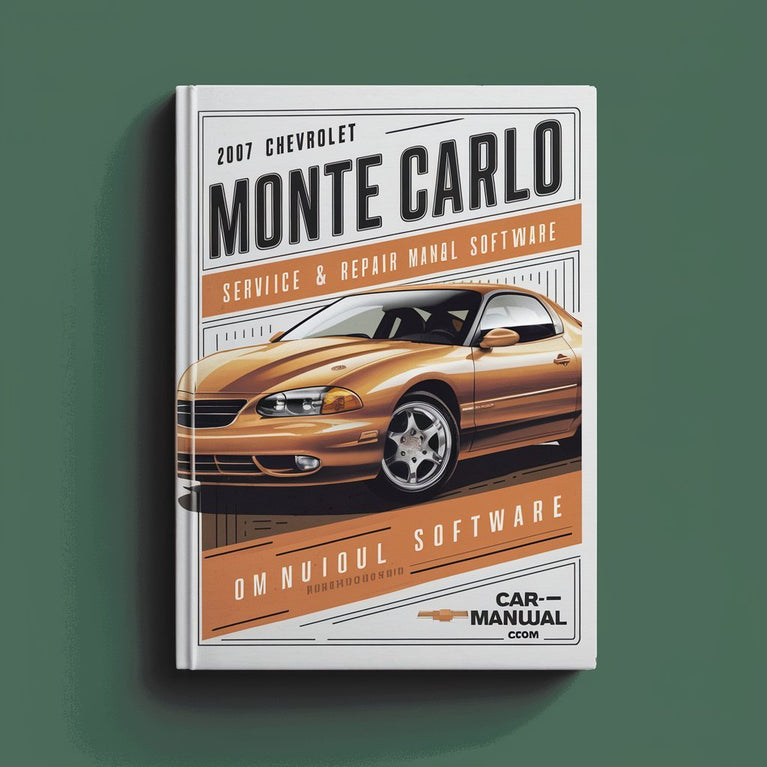 2007 Chevrolet Monte Carlo Service- und Reparaturhandbuch-Software