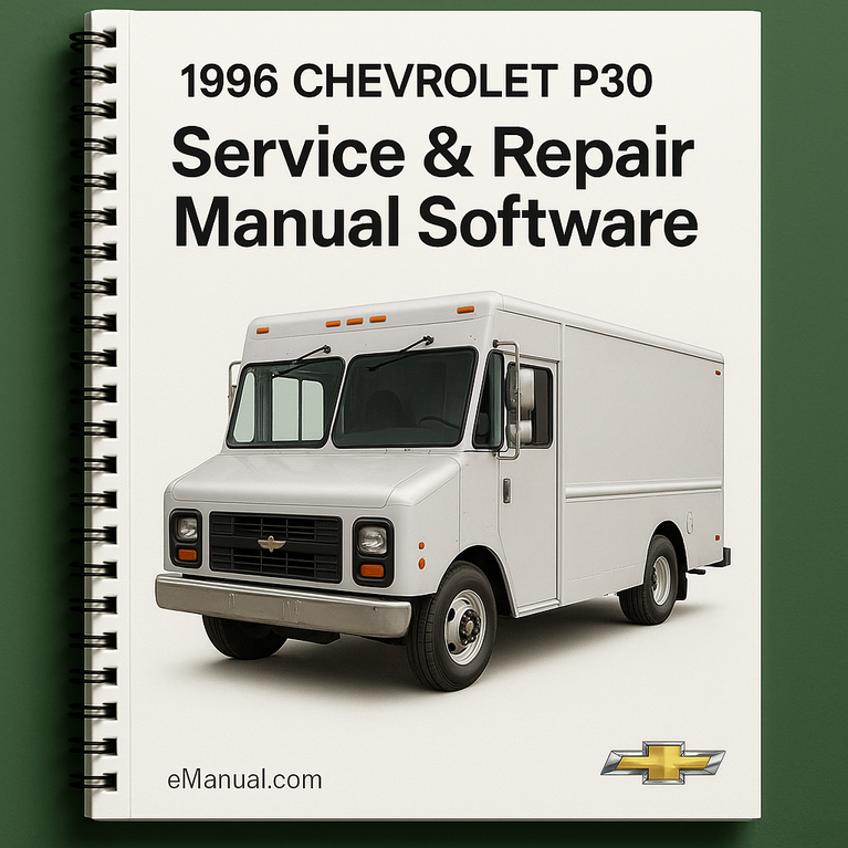 1996 Chevrolet P30 Service & Repair Manual Software