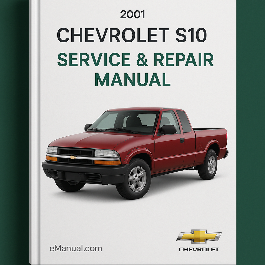 2001 Chevrolet S10 Service & Repair Manual Software