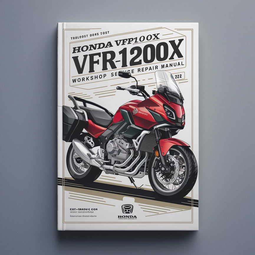 Manual de reparación y servicio del taller de la HONDA VFR1200X VFR1200XD CROSSTOURER