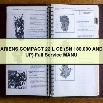 ARIENS Compact 22 L CE (SN 180 000 And UP) Full Service MANU