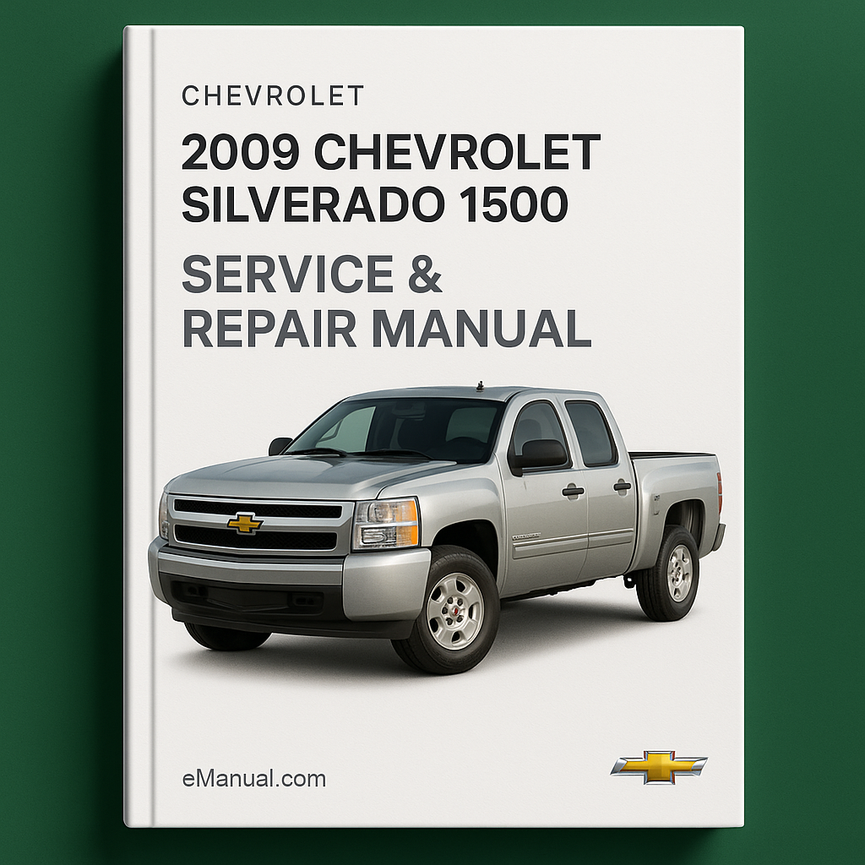 2009 Chevrolet Silverado 1500 Service & Repair Manual Software
