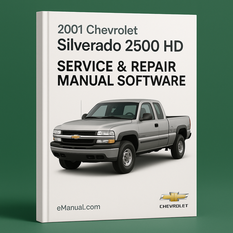 Manual de servicio y reparación de Chevrolet Silverado 2500 HD 2001