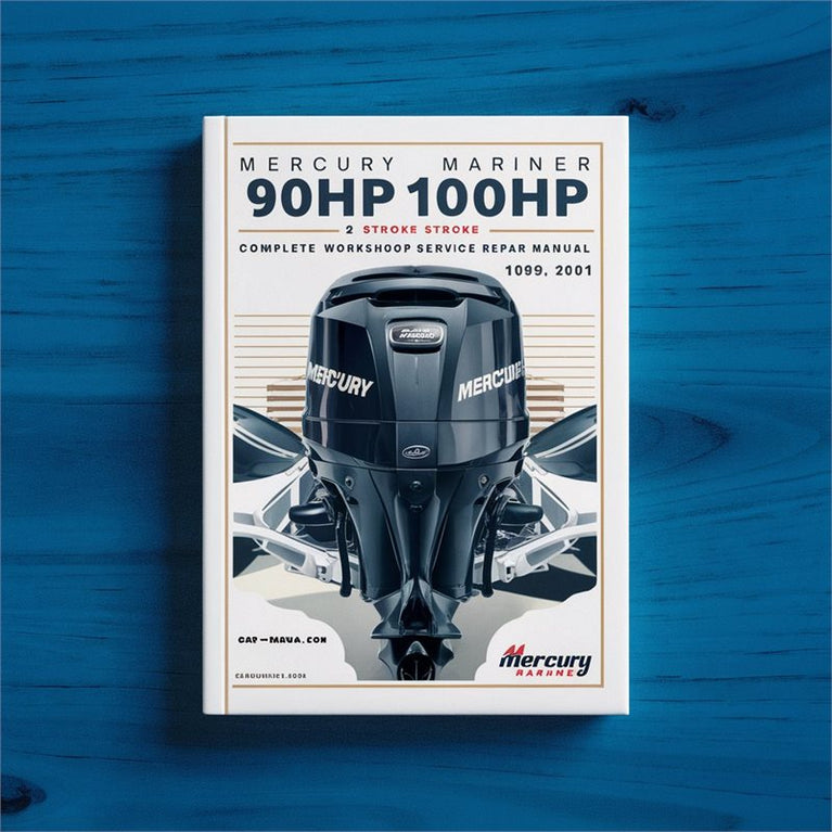 1997-2001 Mercury Mariner 90HP 100HP 2 Stroke Outboard Service Repair Workshop Manual PDF