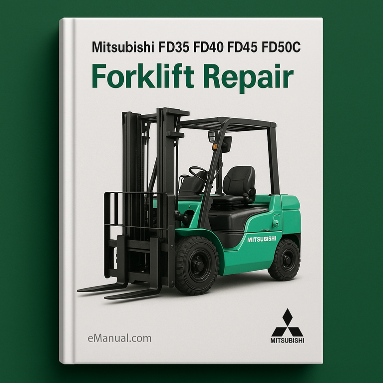 Reparatur von Gabelstaplern Mitsubishi FD35 FD40 FD45 FD50 FD50C