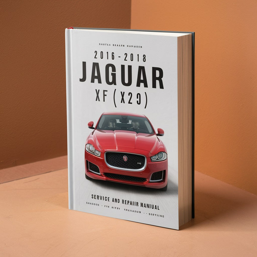 Manual de servicio y reparación del Jaguar XF (X250) 2016-2018