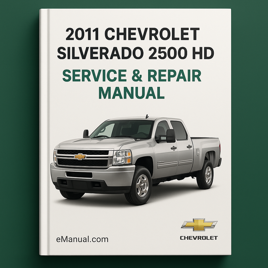 2011 Chevrolet Silverado 2500 HD Service & Repair Manual Software