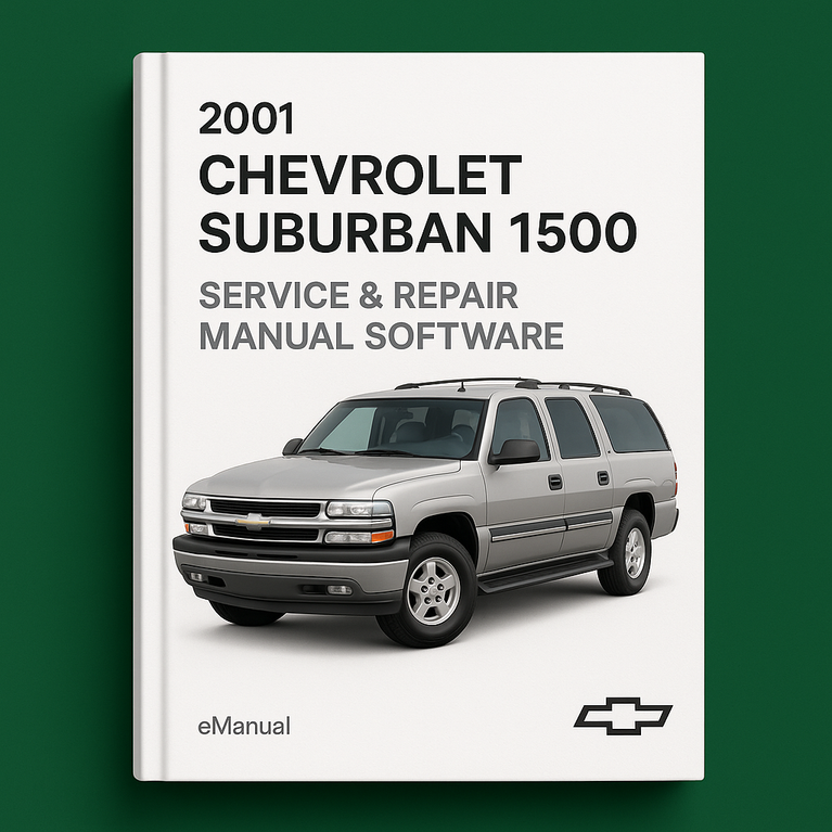 2001 Chevrolet Suburban 1500 Service & Repair Manual Software
