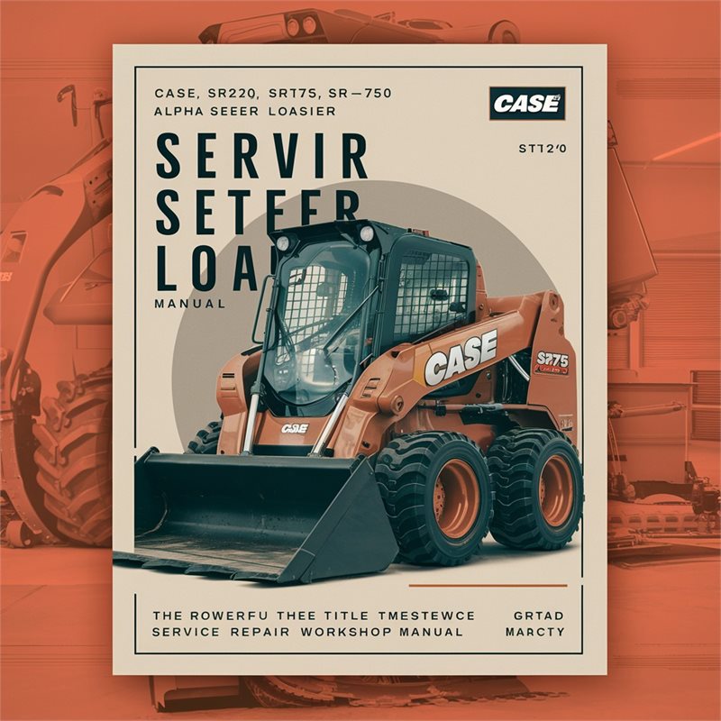 Case SR220 SR175 SR250 Alpha Series Skid Steer Loader Service Repair Workshop Manual PDF