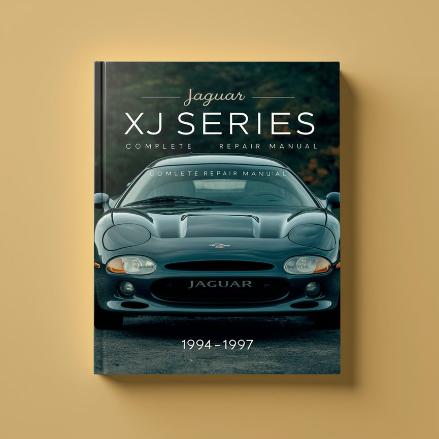 Jaguar Xj Series X300 Complete Repair Manual 1994 1997