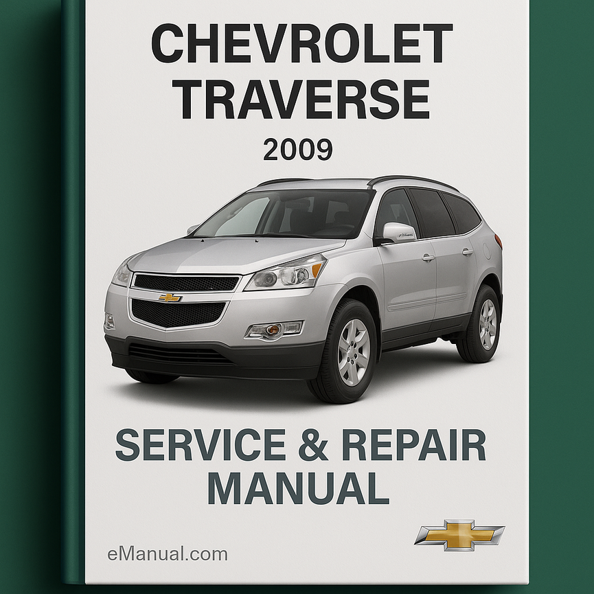 Software del manual de servicio y reparación de Chevrolet Traverse 2009