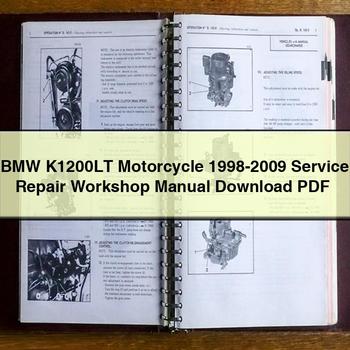 BMW K1200LT Motorcycle 1998-2009 Service Repair Workshop Manual