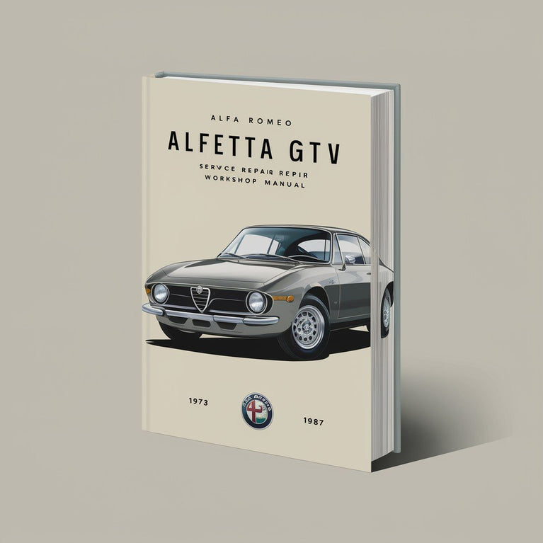 Alfa Romeo Alfetta GTV 1973-1987 Service-Reparatur-Werkstatthandbuch