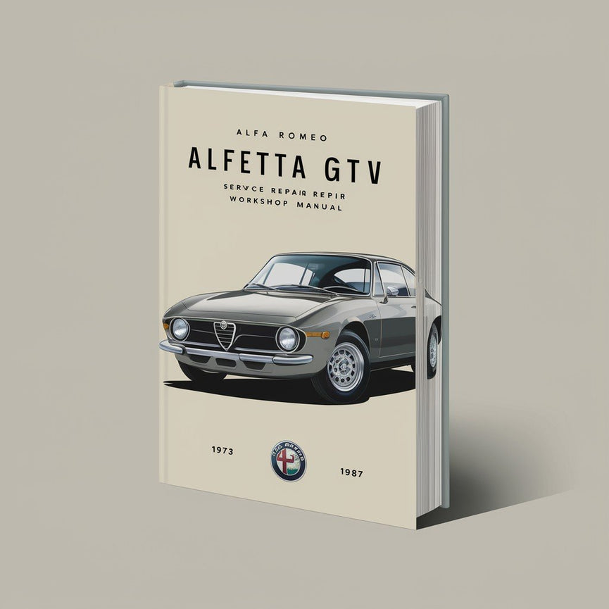 Alfa Romeo Alfetta GTV 1973-1987 Service-Reparatur-Werkstatthandbuch