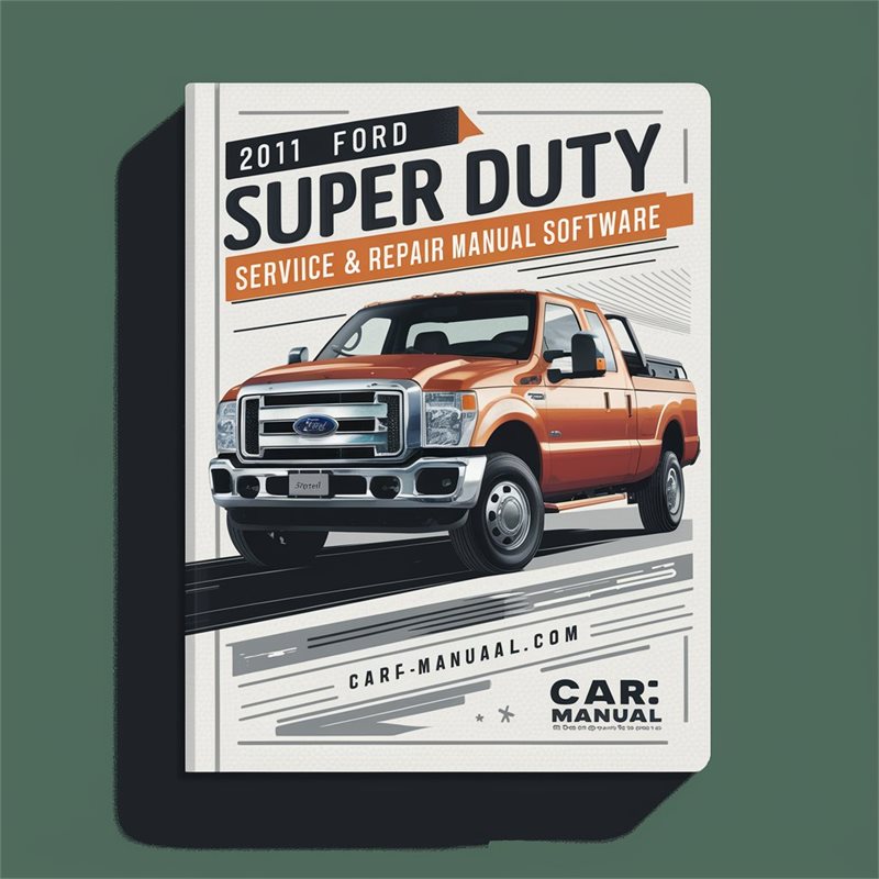 2011 Ford E-450 Super Duty Service & Repair Manual Software PDF