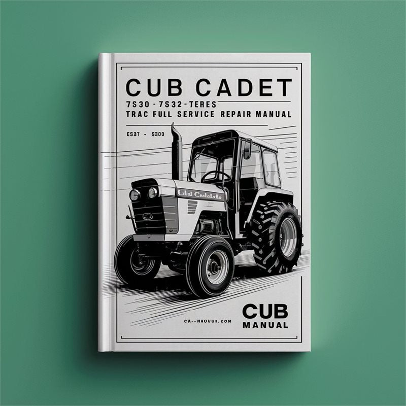 Cub Cadet 7530 7532 7500 Series Tractor Service Repair Workshop Manual PDF