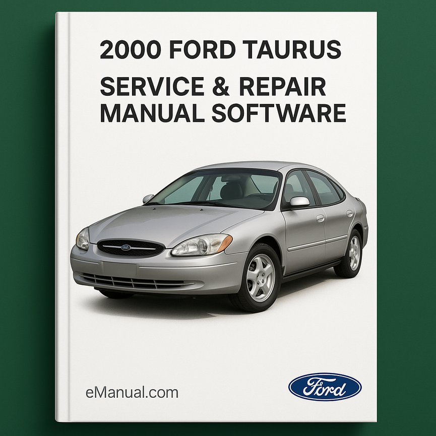 2000 Ford Taurus Service & Repair Manual Software