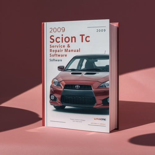 Software del manual de servicio y reparación del Scion TC 2009