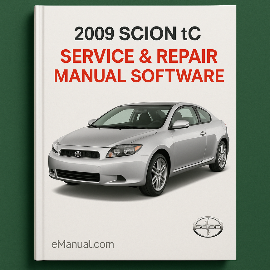 2009 Scion TC Service & Repair Manual Software