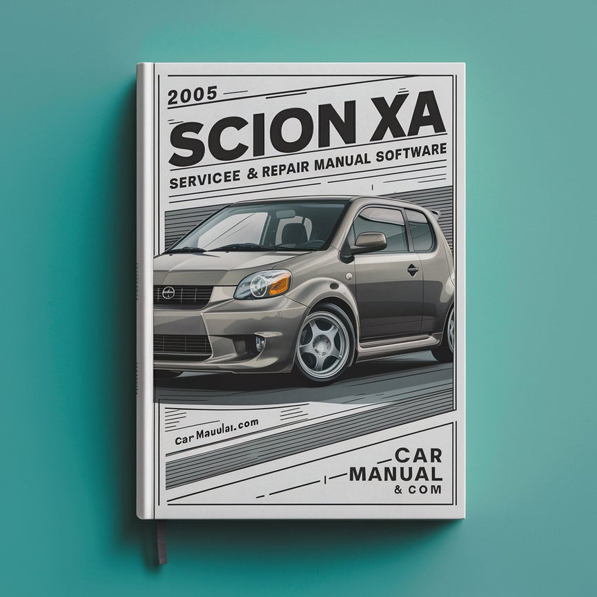 2005 Scion XA Service- und Reparaturhandbuch-Software