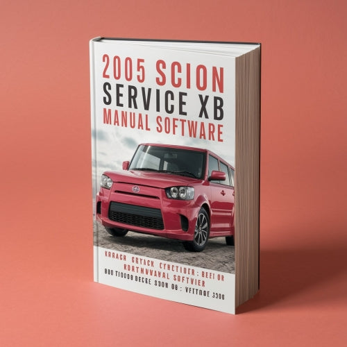 Manual de servicio y reparación de Scion XB 2005