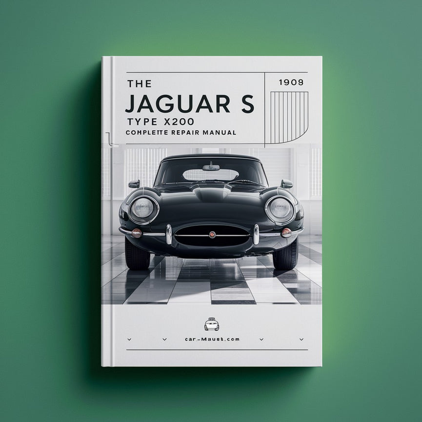 Manual de reparación completo del Jaguar S Type X200 1999-2003