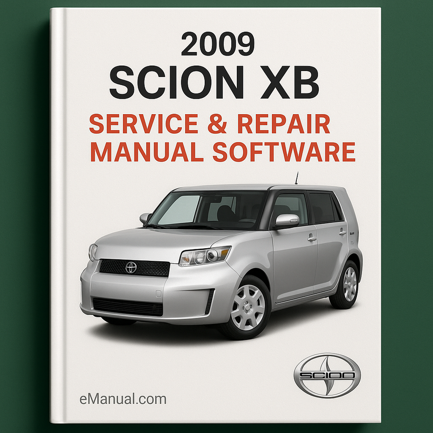 2009 Scion XB Service & Repair Manual Software