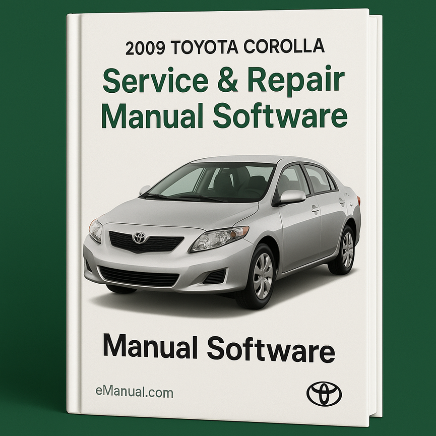 Manual de servicio y reparación de Toyota Corolla 2009