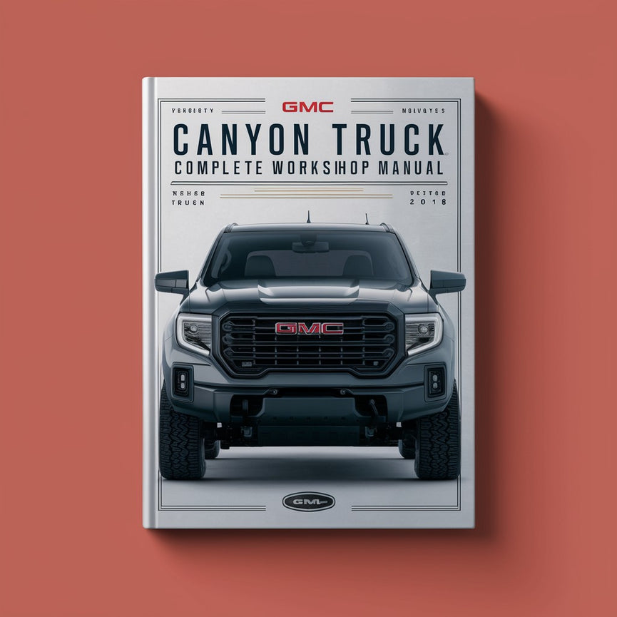 Manual de taller completo de camioneta GMC Canyon 2018