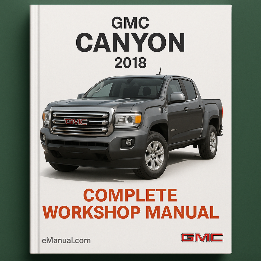 Manual de taller completo de camioneta GMC Canyon 2018