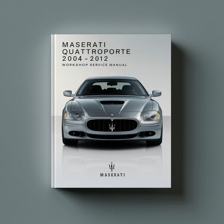 MASERATI QUATTROPORTE 2004-2012 Werkstatt-Service-Reparaturhandbuch