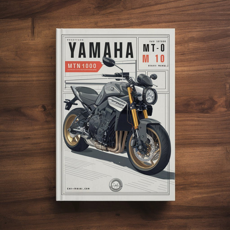 Manual de reparación y servicio de taller de la motocicleta Yamaha MT-10 MTN1000 MT 10