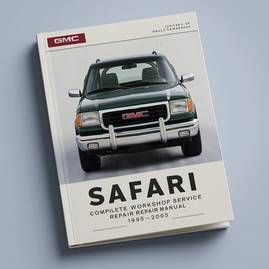 Manual de servicio y reparación completo del taller GMC Safari 1995-2005