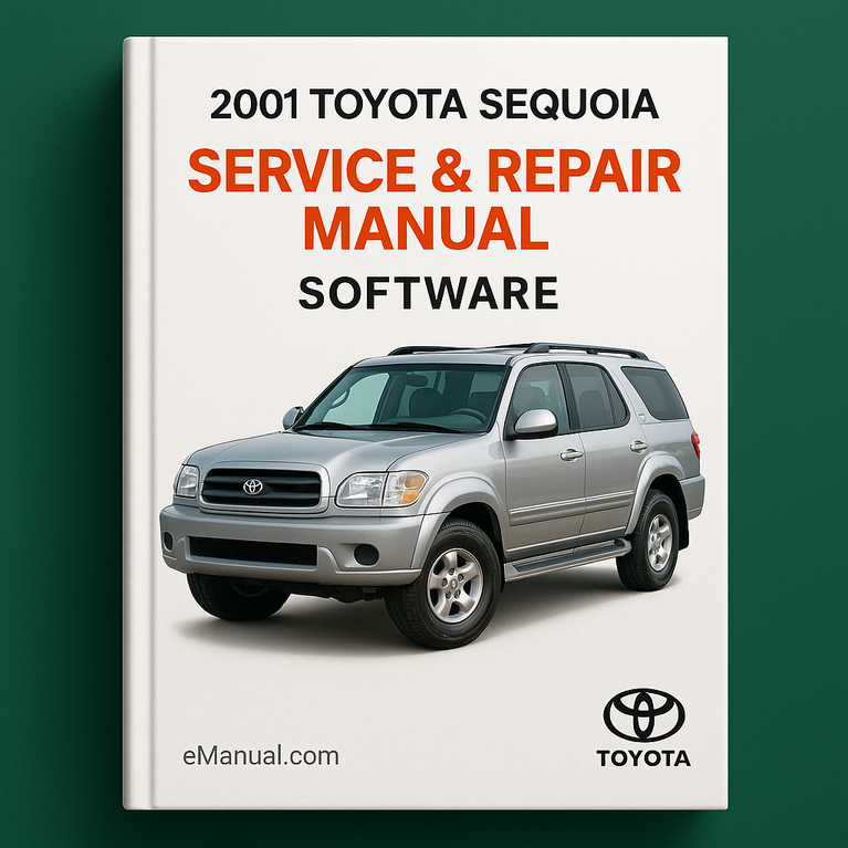 2001 Toyota Sequoia Service & Repair Manual Software
