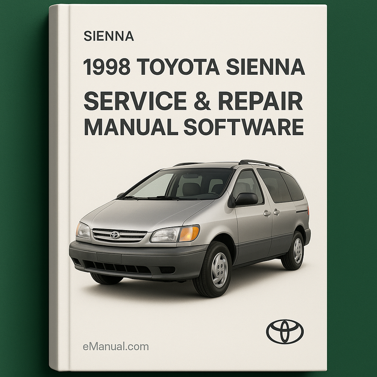 1998 Toyota Sienna Service & Repair Manual Software